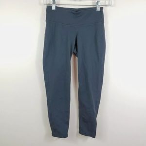 ATHLETA Chaturanga black pull on workout leggings